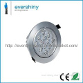 High quality good lumens 9w led crystal ceiling light